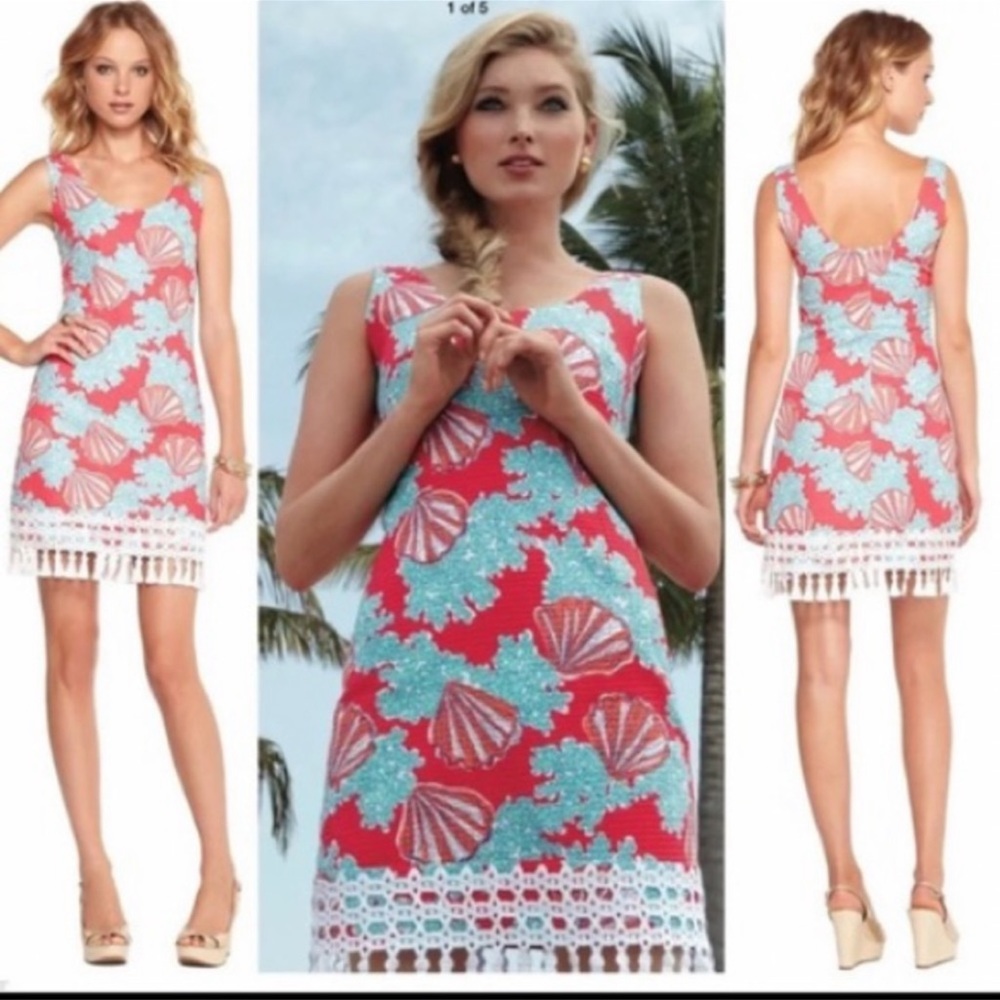 Lilly Pulitzer Thompson in Watermelon Coralina Size 10.